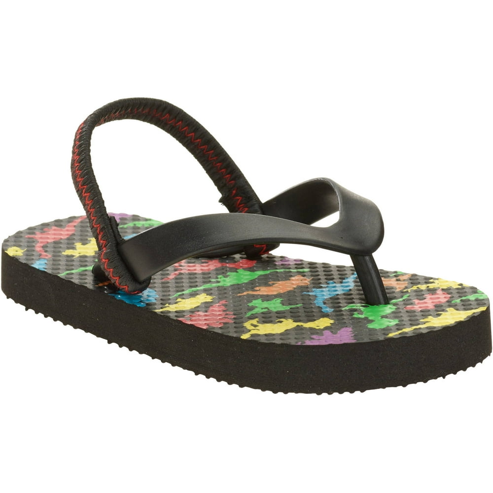 Toddler Boys' Printed Beach Flip Flop