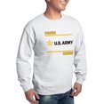 thumbnail image 4 of CafePress - Proud Army Cousin Black And Gold Sweatshirt - Crew Neck Sweatshirt, 4 of 5