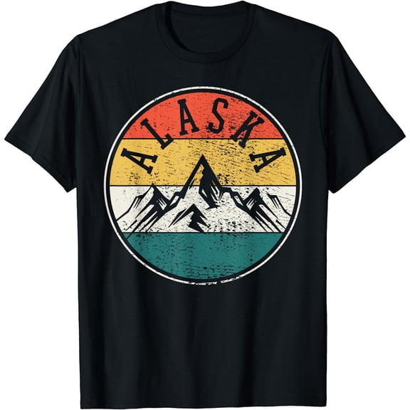 Alaska Vintage T-Shirt Black Small