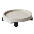 thumbnail image 2 of SunniMix Potted Rolling Plant Stand with Casters Accessory Multipurpose Plant Tray Roller Beige 24.4cm, 2 of 8