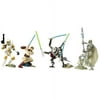 Star Wars Unleashed Battle Packs Jedi Masters Figure Set - (Utapau Commanders)