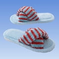 thumbnail image 6 of Agkizg Womens Fuzzy Slippers, House Slippers, Multi Size Fuzzy Lined House Slippers Warm Plushes Comfortable Casual Indoor Winter Slippers, 6 of 6