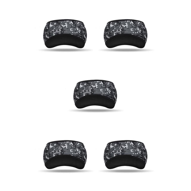 Eigraketly Diademas Invierno Cálido Cómodo Polar Protección para la cabeza Ajustable Ancho Universal Calentadores para los oídos Diademas Gris oscuro a Type2 NO2 Eigraketly CBP387923