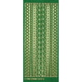 thumbnail image 2 of Hot Off The Press DAZ-2439 Dazzles Stickers-Green Jewel Borders, 2 of 2