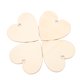 thumbnail image 4 of 30 Uds. De adorno de corazón, cartel decorativo romántico de madera con etiqueta de regalo de cuerda para entusiastas del bricolaje, 4 of 5