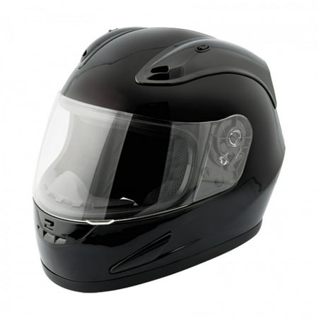 RAIDER OCTANE FULL FACE HELMET - GL0SS BLACK - XL (Best Full Face Motorcycle Helmet Under 100)