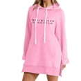 thumbnail image 3 of WILLBEST Vestidos Casuales Para Mujer 1 Sudadera Con Capucha Y Letras Estampadas Informales Para Mujer, 3 of 3