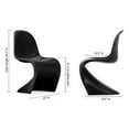 thumbnail image 4 of Modholic Wave Chair, Black, 4 of 6