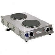BroilKing CDR-2CFBB Double Cast Iron Space Saver Hot Plate