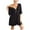 Black, variant on Women Nightwear Women Sexy Foreign Advanced Sense Pure Desire For High Appearance Ice Silk Home Nightdress