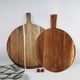 thumbnail image 1 of s, Regalos Tabla de cortar de madera Tabla de pizza redonda Tablas de cortar de madera Tabla para servir carne de cocina Tablas de queso y charcutería Tablas de cortar Tabla de quesos Tablas de cortar, 1 of 8