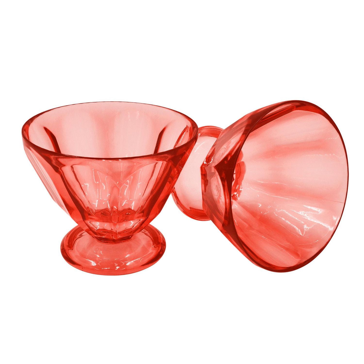 Tasse à glace en plastique Mainstays, 11,6 cm x 11,6 cm x 9,5 cm, 1 pièce Les couleurs peuvent varier