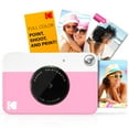 thumbnail image 5 of Kodak Printomatic Instant Print Camera with ZINK Zero-Ink Printing, 5MP, 2x3 Photo Paper (75 Sheets), Pink, 5 of 7