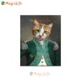 thumbnail image 1 of Cuadros de pared de retrato Vintage para sala de estar, póster nórdico, arte de pared, pintura en lienzo, decoración del hogar, gato, perro, Princesa, sin marco, 1 of 4