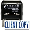 thumbnail image 1 of Self-Inking Client Copy Stamp with Orange Ink, 1 of 4