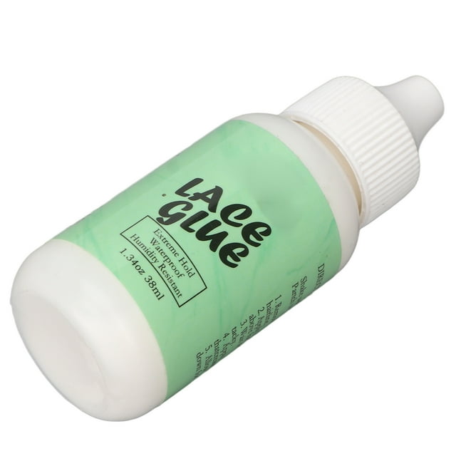 Pegamento Adhesivo , Adhesivo Para Peluca De Encaje, 38 Ml, Sin Látex, Hermoso Para Pieles Sensibles