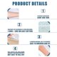 thumbnail image 5 of Waterproof Transparent Bandage,Stretch Adhesive Bandage,Band-Aid Skin Wound Patch, Portable Bath Swimming Protection Waterproof Portable Patch (1box-1, 5 of 5