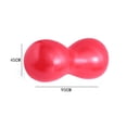 thumbnail image 2 of Inflatable Peanut Massage Ball, Stability Ball Yoga Ball, 2 of 5