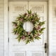thumbnail image 1 of Decoración de coronas de flores artificiales • Decoración de la puerta principal, ventana, ventana, terraza, porche • Decoración de boda en casa de granja de primavera y verano, 1 of 6