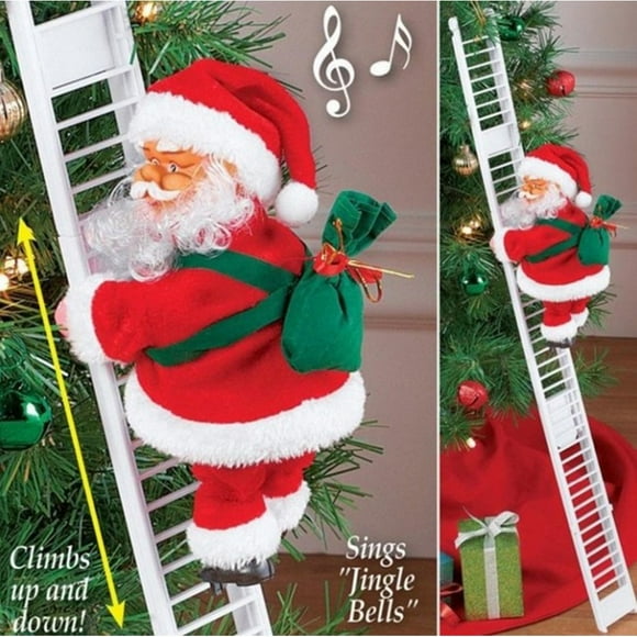 Boovnll Christmas Decor, Christmas Decoration Santa Claus Climbing Hanging Ornament Toys, Christmas Decorations, Outdoor Christmas Decorations, Christmas Decorations Indoor