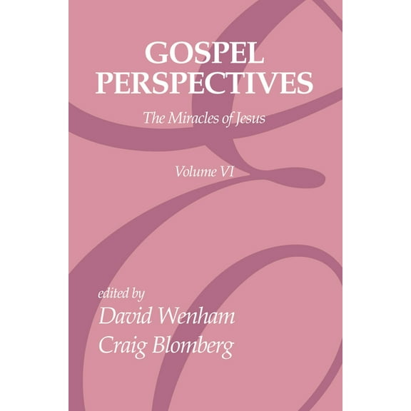Gospel Perspectives, Volume 6 (Paperback)