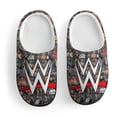 thumbnail image 3 of Kids Slippers WWE House Slippers Warm Soft Plush Slipper Anti-Slip Winter Fluffy House Shoes for Boys Girls, 3 of 7