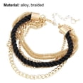 thumbnail image 3 of Zhaomeidaxi Exaggerated Women Bracelet Chain Multilayer Crystal Charms Bracelets for Women Jewelry Accessories, 3 of 5