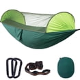 thumbnail image 3 of Hamaca automática con mosquitera de nailon para acampar al aire libre, sombrilla, hamaca a prueba de mosquitos, tienda de campaña, columpio para interiores, 3 of 5