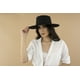 thumbnail image 3 of Sombrero Unisex Negro Gamuzina Gamuza Cordobesa M Nueva Imagen Nueva Imagen Sombrero, 3 of 3