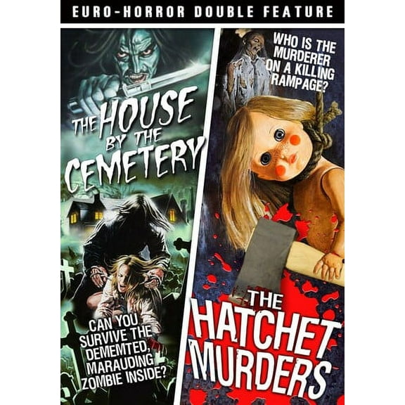 Euro Horror Double Feature (DVD), Alpha Video, Horror