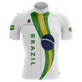 thumbnail image 1 of Brazil Flag Men's Cycling Jersey - 2XL, 1 of 3