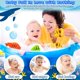 thumbnail image 3 of Uds. De juguetes de peces de dibujos animados oscilantes con cuerda, pez robot para bañarse, para niños de 1 a 5 años, juguetes interactivos para padres e hijos, colores aleatorios, 3 of 5