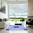 thumbnail image 7 of Ahgly Company Machine Washable Indoor Rectangle Transitional Light Slate Blue Area Rugs, 6' x 9', 7 of 7
