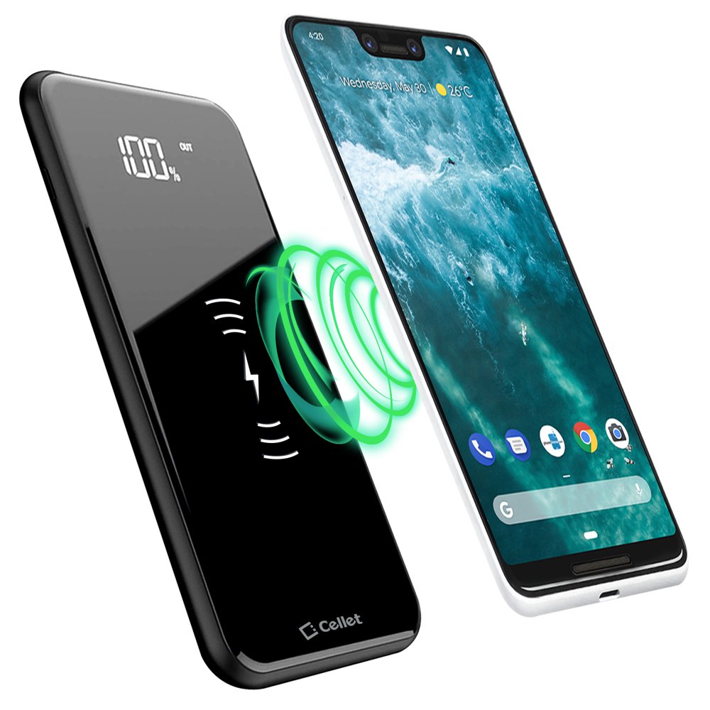 Qi Portable Wireless Charging Power Bank for Google Pixel 3 & Pixel 3