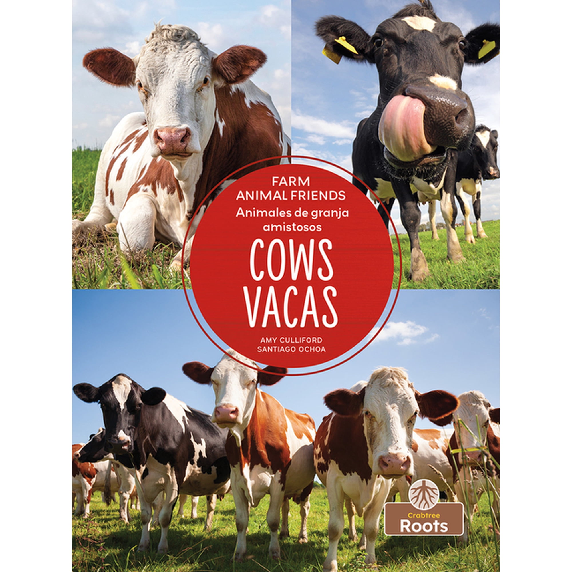 Animales de Granja Amistosos (Farm Anima Vacas (Cows) Bilingual Eng/Spa, (Hardcover)