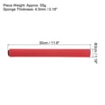 thumbnail image 2 of Unique Bargains Athletics Relay Track Baton Sponge Stainless Steel Race Stick , Red 6 Pack, 2 of 5