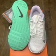thumbnail image 3 of Nike Metcon 6 White Mint Green Training Shoes AT3160-135, Women's Size 5 NEW, 3 of 6