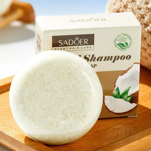 Champú para Limpiar El Cabello 60 G | Repara El Cabello Dañado | Aporta Volumen y Brillo | Hidrata y Nutre | Ingredientes Naturales | Apto para Cuero Cabelludo Sensible | 1 Champú