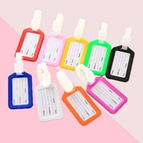 MLINS 8 Pcs Large Luggage Tags for Suitcases Random of Travel