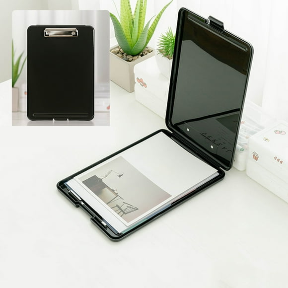 A4 File Box File Test Paper Storage File Box Multi-function File Box Plastic Transparent Folder