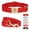 Red, variant on Didog Personalized Dog Collar and Lead Leash Custom Name Number ID Engraved Nylon S-L