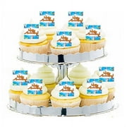 24pk Happy Anniversary Edible Cupcake Decoration Toppers / Picks