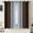 Dark Coffee, variant on HiMONE Drapes Energy Efficient Window Curtain Thermal Insulated Blackout Grommet Curtains UV Protection Gradient Panel Modern Dark Coffee W:54"x H:84"/ 137cm*213cm