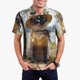 thumbnail image 1 of Fotbe Cat In Sun Hat Camiseta Polo de Golf para Hombre con Estampado – Camisa Deportiva Transpirable con Cuello Abotonado-Medium, 1 of 6