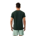 thumbnail image 5 of Men's Lightweight Performance T-Shirt with Moisture-Wicking Fabric and Raglan Sleeves - Large, Olive Green, 5 of 7