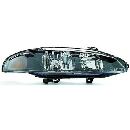 - 1997-1999 Mitsubishi Eclipse Aftermarket Passenger Side Front Head Lamp Assembly MR485144-V