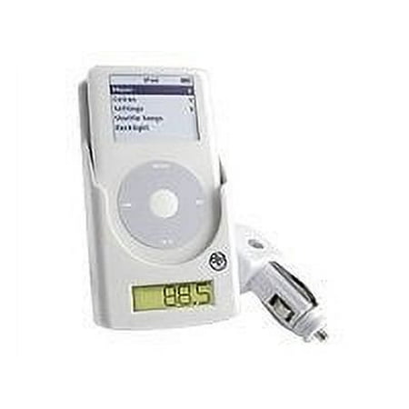 DLO TransPod FM All-In-One Car Solution for iPod - Holder / FM transmitter / charger for digital player - for Apple iPod (3G, 4G); iPod mini