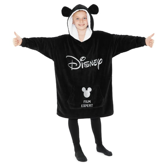 Manta con capucha Disney para adolescentes Minnie Mickey Stitch