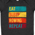 thumbnail image 4 of Inktastic Eat Sleep Rowing Repeat Boys or Girls Baby Bodysuit, 4 of 5