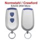 thumbnail image 2 of Normstahl Magic 600 Crawford Ea433 Garage Door Opener Remote Control 433mhz Replacement Rolling Code 43392mhz, 2 of 5